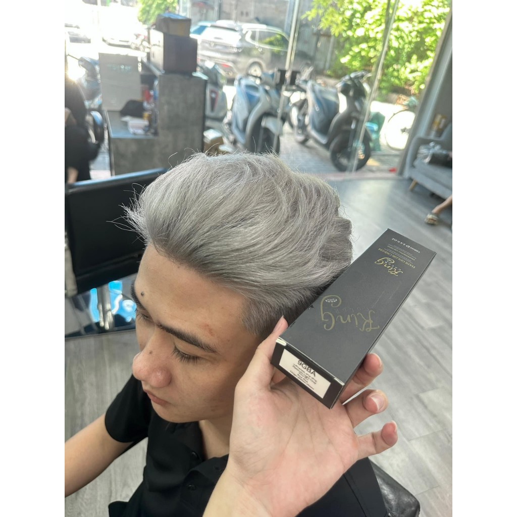 (Giá Salon)Thuốc nhuộm tóc colorking tự động cân bằng màu nhuộm tóc 100ml (Ko kèm trợ nhuộm)