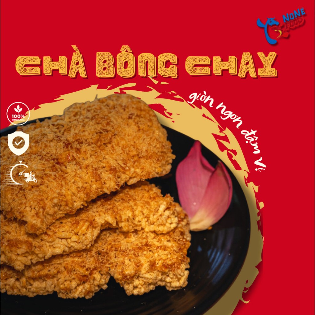 Cơm cháy NONE Chà Bông Nấm chay giòn rụm | Shopee Việt Nam