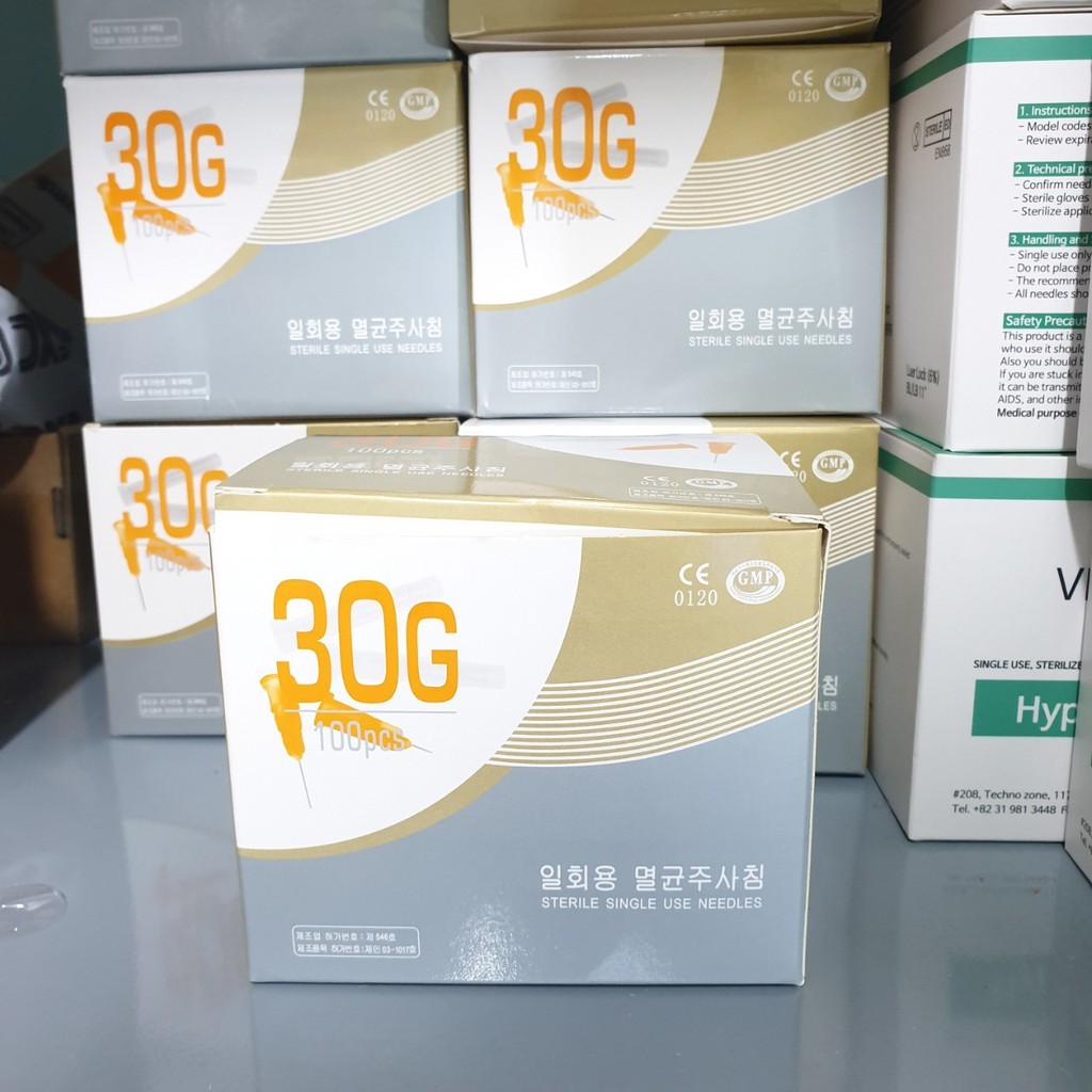 Kim SungShim Tiêm Meso 30G/32G/34G - 4mm Hàn Quốc Chính Hãng