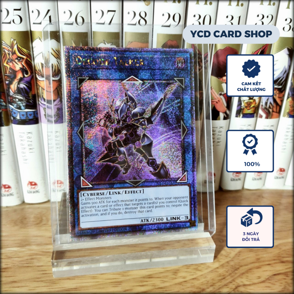 [YCDcardgame] Thẻ bài Yugioh Chính Hãng Decode Talker– 25th Secret Rare ...