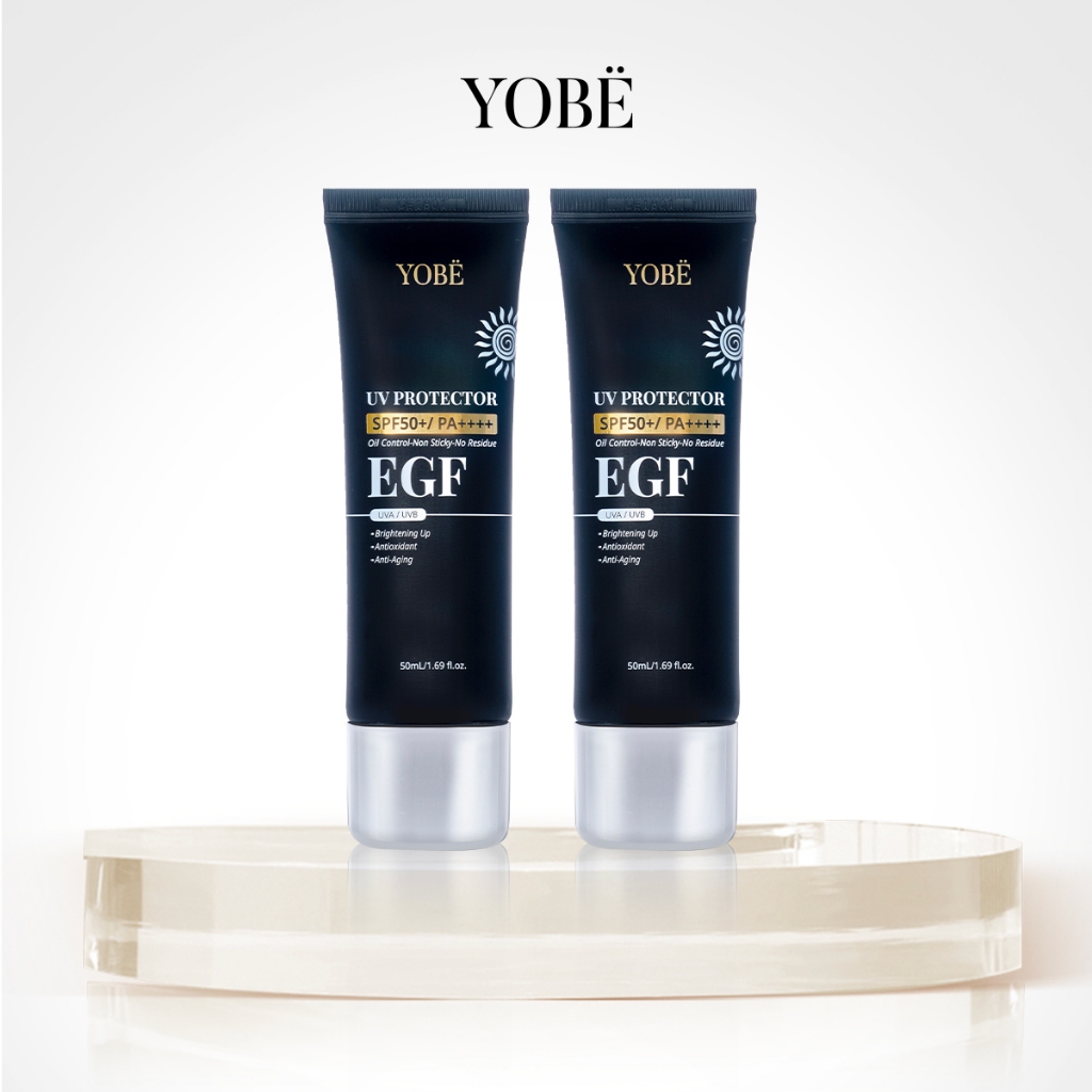 Kem Chống Nắng Yobe Dành Cho Da Dầu, Mụn EGF SPF 50+/ PA ++++ [CHÍNH HÃNG]