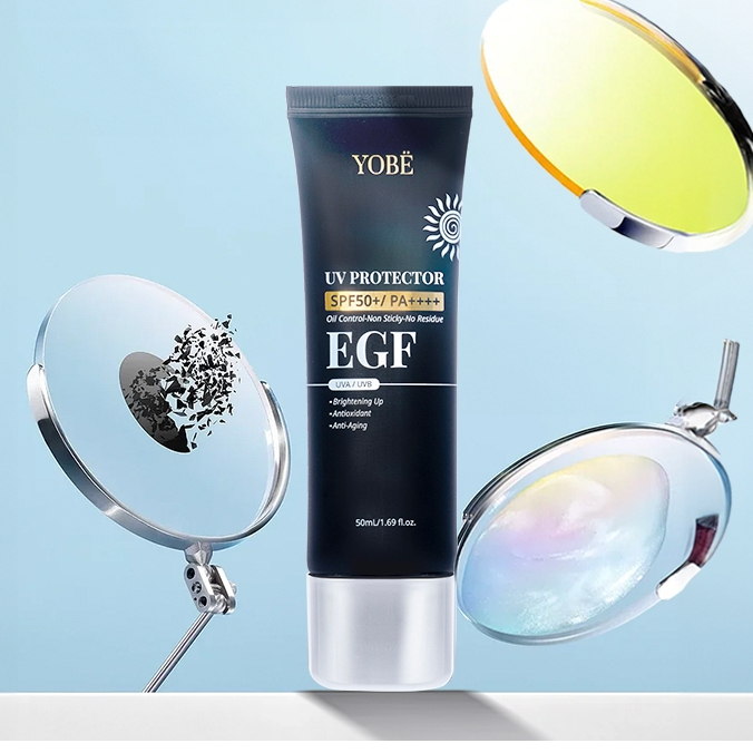 Kem Chống Nắng Yobe Dành Cho Da Dầu, Mụn EGF SPF 50+/ PA ++++ [CHÍNH HÃNG]