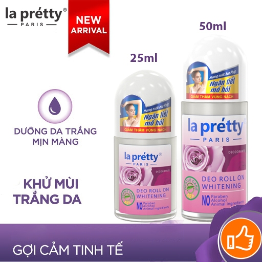 Lăn khử mùi La pretty Paris 25ml 50ml