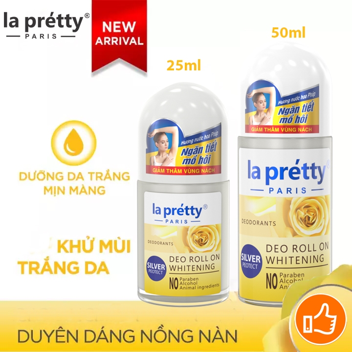 Lăn khử mùi La pretty Paris 25ml 50ml