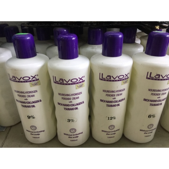 Kem trợ nhuộm - Oxy cao cấp Lavox 3-6-9-12 ( 1000ml) - LT2026