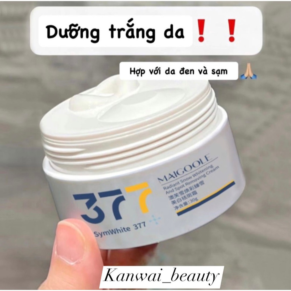 [HÀNG CHUẨN GIÁ TỐT] Kem Dưỡng Trắng Dưỡng Da Giúp Giảm Nám, Giảm Tàn Nhang MAIGOOGLE 377 Chuẩn Hàng Nội Địa