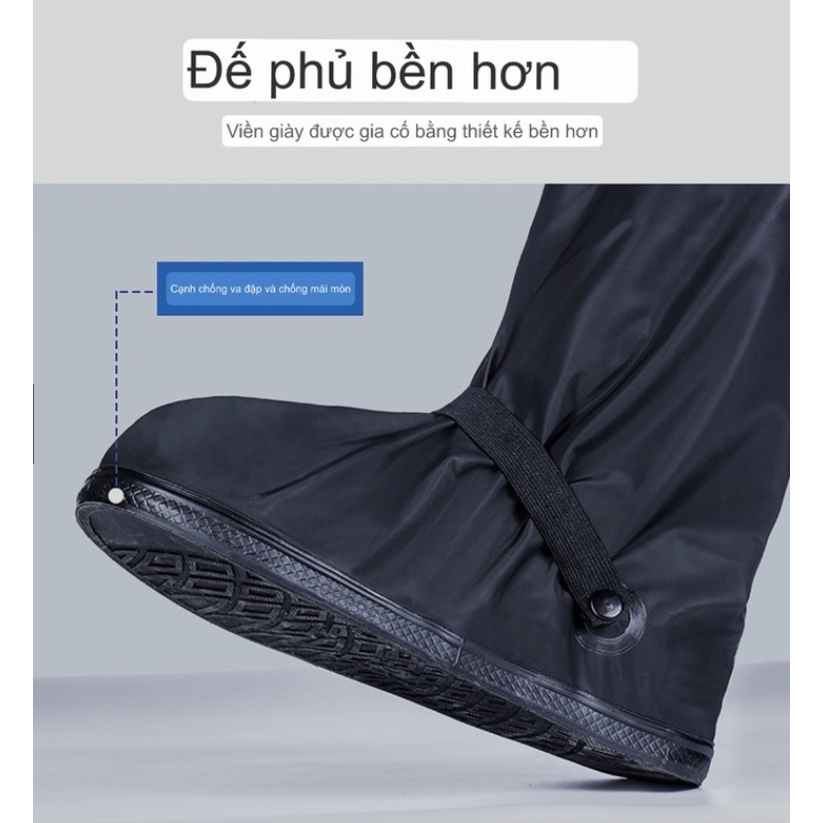 Bọc giày đi phượt đi rừng bọc giày đi mưa đi du lịch