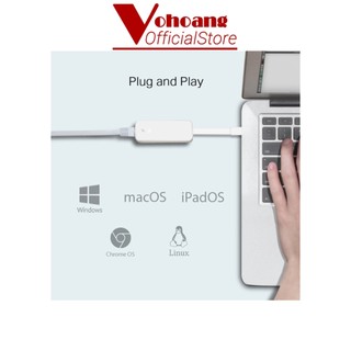 Đầu chuyển USB Type-C to LAN TP-Link UE300C cổng RJ45 Gigabit