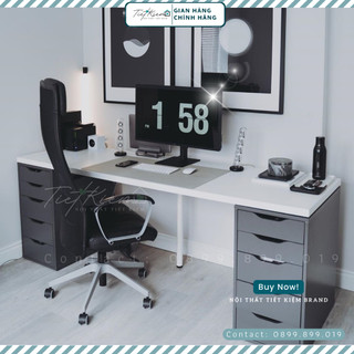 Bàn làm việc IKEA gỗ Nội Thất Tiết Kiệm IKE7979