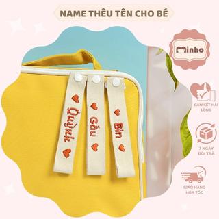 Name tên tag tên cho bé (Thêu Tên Theo Yêu Cầu)
