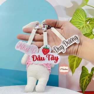 (THÊU TÊN) Name tên tag tên cho bé