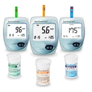máy đo đường huyết,mỡ máu,gout 3 in 1