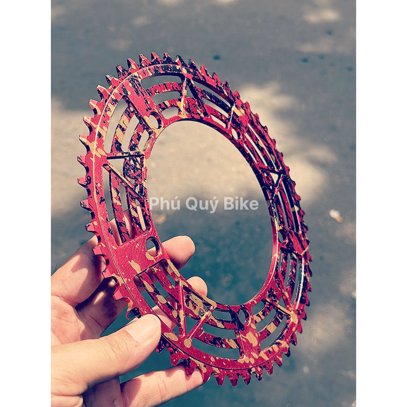 Vành Dĩa Fixed Gear Ai Cập 50t , 52t , 54t BCD 144MM
