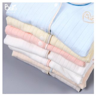 Bộ Pizama cổ đức Baru mềm mại đủ màu cho bé