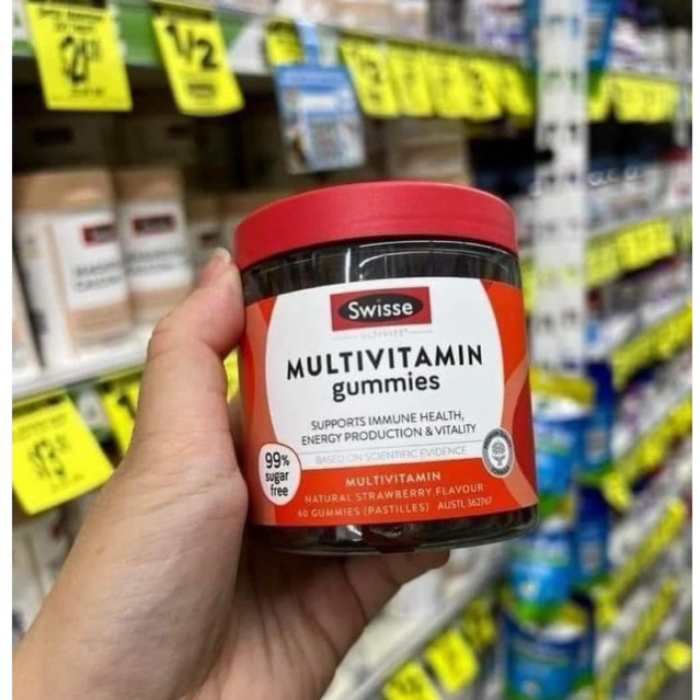 Swisse Gummies Multivitamin Collagen glow Hair skin Nails