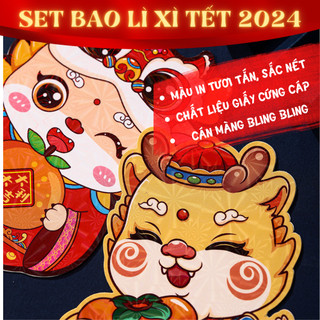 Bao Lì Xì Tết Độc Đáo - Thiết Kế Đẹp, Giá Siêu Ưu Đãi 🎉 | Bao Lì Xì Cao Cấp 2024 🌟