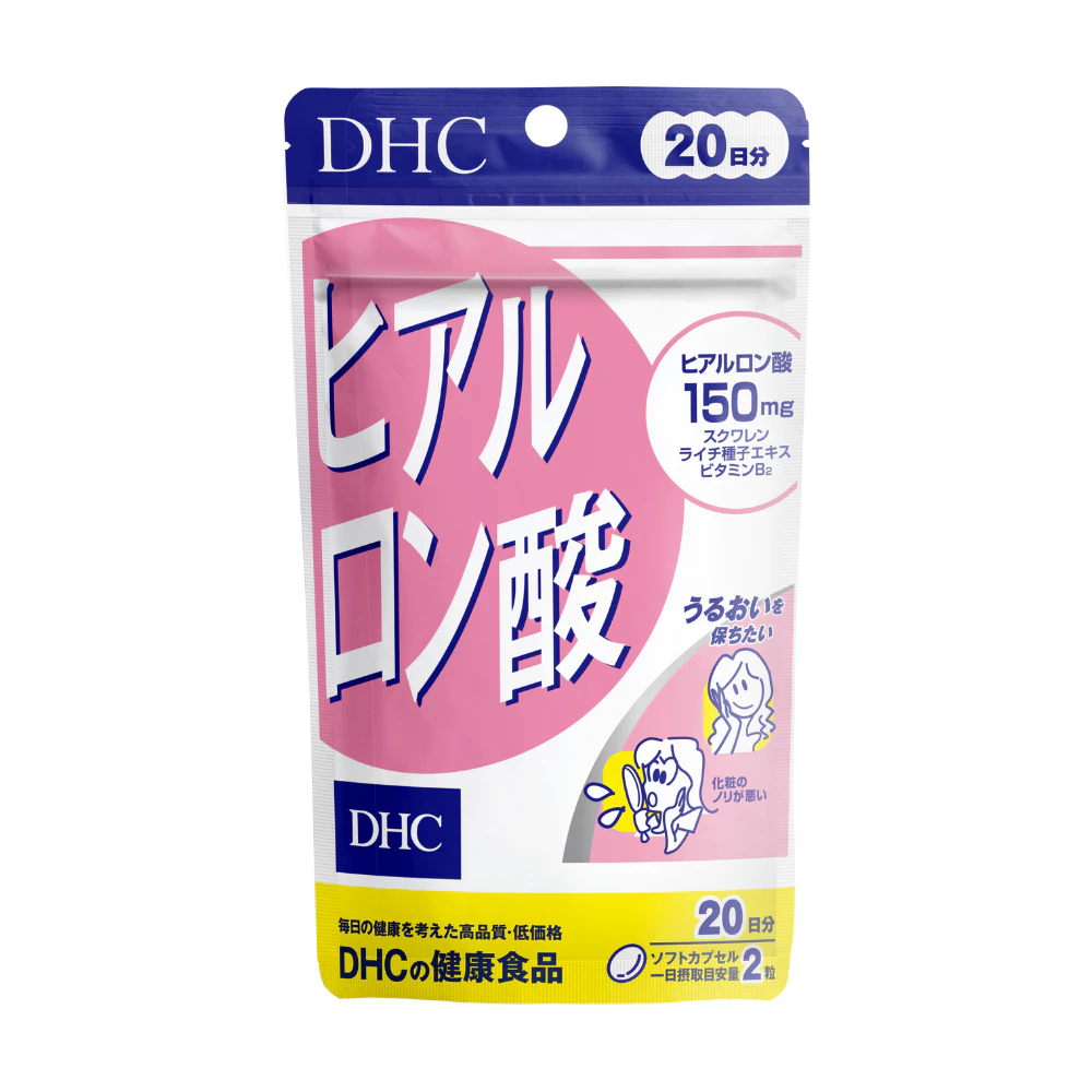 Thực phẩm bảo vệ sức khỏe DHC Hyaluronic Acid (20 ngày) - Dạng viên uống hỗ trợ bổ sung acid hyaluronic