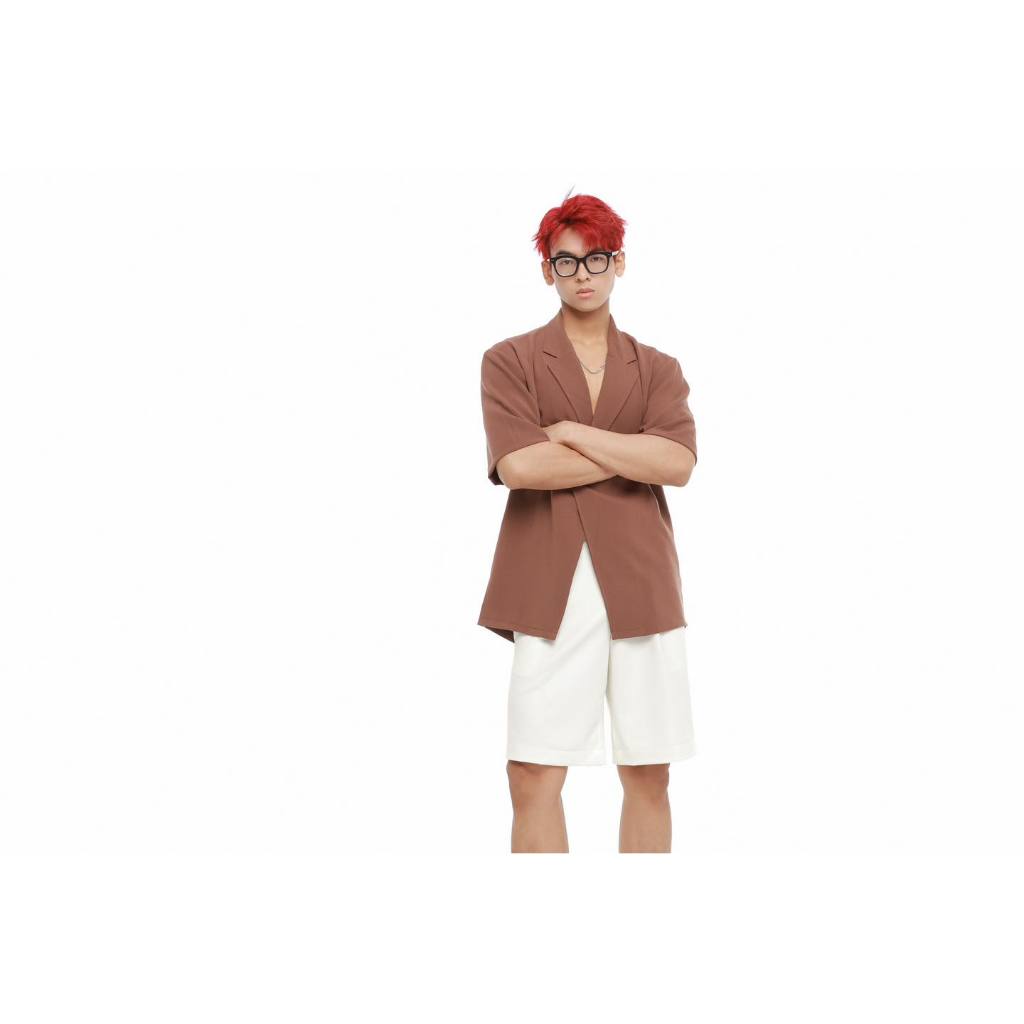 Vest Nam tay ngắn - Hàng Thiết Kế