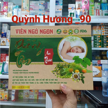 Viên Ngủ Ngon Dưỡng Tâm An Thần Thanh Tâm Ngưu Hoàn Ngọc hộp 60 viên