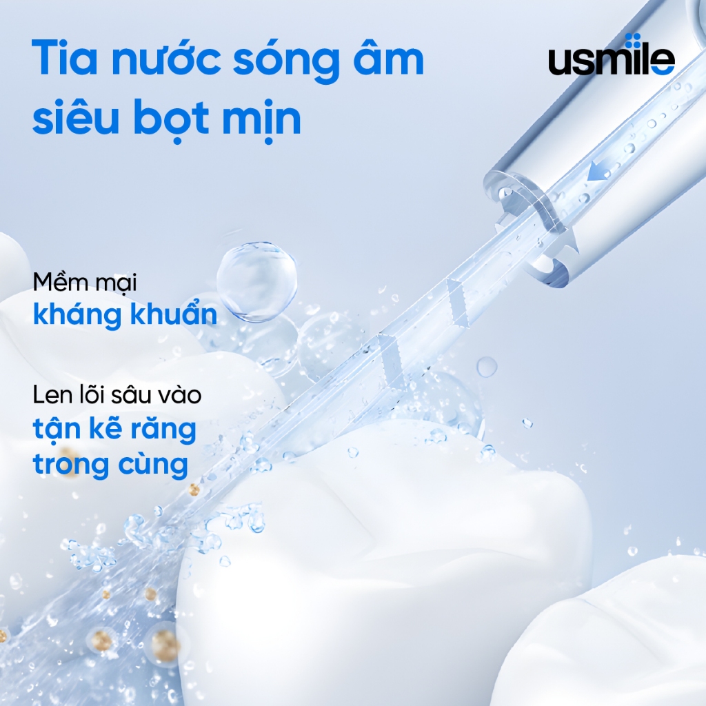 Ảnh Máy tăm nước sóng siêu âm usmile CY0 - Bảo hành 12 tháng 3