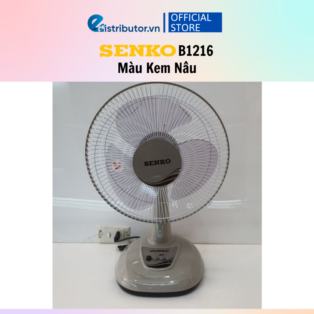 Quạt để bàn tiện lợi Senko B1216 - 100% chính hãng | Shopee Việt Nam