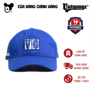 Nón VietGangz Màu Xanh Đậm Thiết Kế Nam Nữ  Đường Gân Chỉ Chi Tiết Sắc Nét