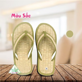 Dép Xỏ Ngón Thủ Công Hương Quế DKS-09 Nguyên Liệu Tự Nhiên từ Bột quế, Sợi chiếu, Sợi đay