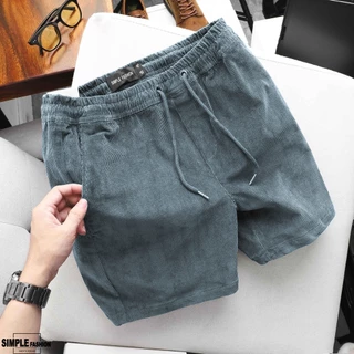 Quần Short Nhung Tăm Nam - Quần Đùi Nhung Tăm (Loại 1) tăm to mềm mịn