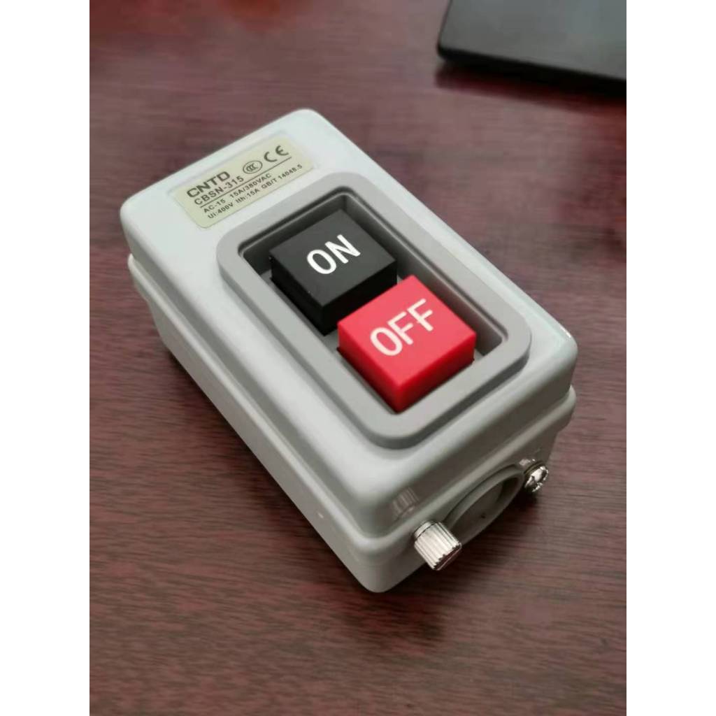 Công tắc nút nhấn ON/OFF 380VAC (3 pha) 15A CBSN-315 | Shopee Việt Nam