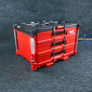 Hộp đựng dụng cụ packout Milwaukee 48-22-8443 đựng đồ nghề, dụng cụ 3 ngăn