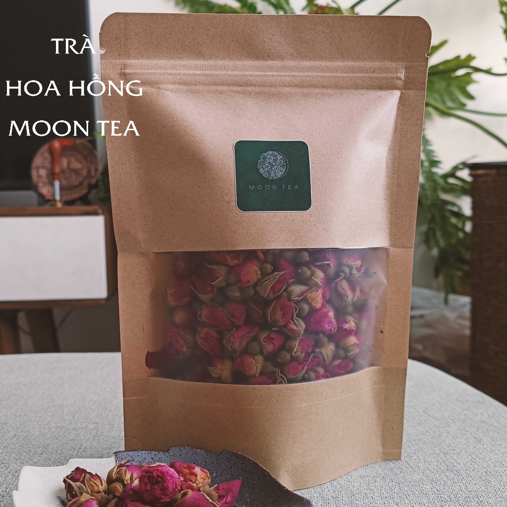 Trà hoa hồng sấy khô Moon Tea loại 1 túi 150gr | Shopee Việt Nam