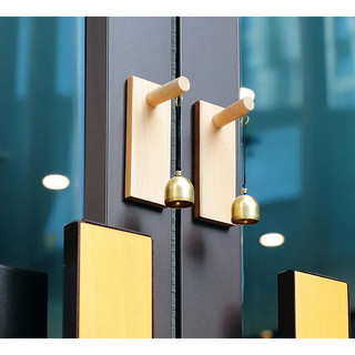 Chuông Gió Gỗ Treo Cửa Chuông cửa, chuông báo khách trang trí nhà cửa, văn phòng decor năm mới tết