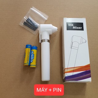 -Máy đánh mực phun xăm(tặng kèm 5 đầu khuấy) giá rẻ, đủ màu sắc