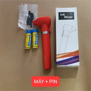 -Máy đánh mực phun xăm(tặng kèm 5 đầu khuấy) giá rẻ, đủ màu sắc