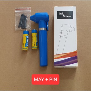 -Máy đánh mực phun xăm(tặng kèm 5 đầu khuấy) giá rẻ, đủ màu sắc