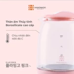 Ấm Siêu Tốc Thủy Tinh Hawonkoo 1,7 Lít 2200W Chịu Nhiệt Tốt Hàng Chính Hãng Bảo Hành 24 Tháng - Thương Hiệu Hàn Quốc — ảnh 3