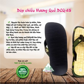Dép Xỏ Ngón Thủ Công Hương Quế DCQ No.48