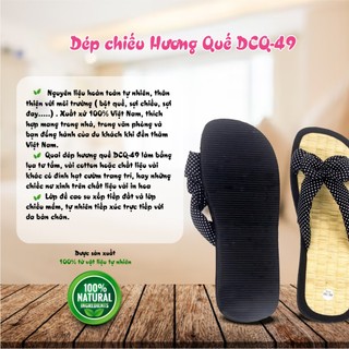 Dép Xỏ Ngón Thủ Công Hương Quế DCQ 49