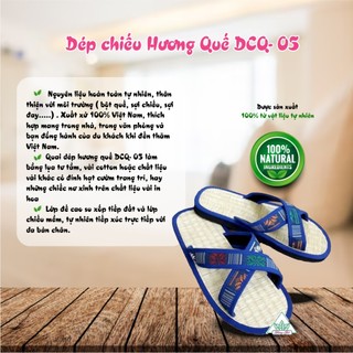 Dép Xỏ Ngón Thủ Công Hương Quế DCQ-07