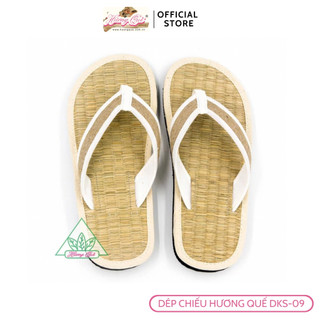Dép Xỏ Ngón Thủ Công Hương Quế DKS-09 Nguyên Liệu Tự Nhiên từ Bột quế, Sợi chiếu, Sợi đay