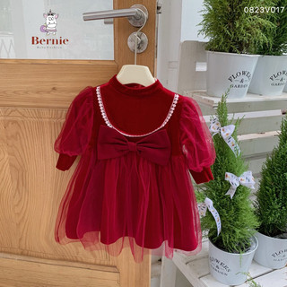 Váy công chúa Giáng Sinh Noel bồng bềnh cực xinh cho bé gái 1-6 tuổi (9-24kg)