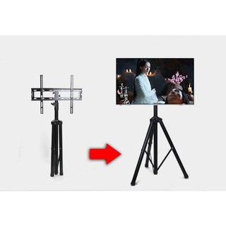 Gía Treo Màn Hình 3 Chân Đứng 32-55 Inch - Gía Treo TiVi Di Động - Tùy Chỉnh Đa Năng