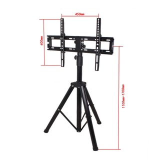 Gía Treo Màn Hình 3 Chân Đứng 32-55 Inch - Gía Treo TiVi Di Động - Tùy Chỉnh Đa Năng
