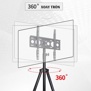 Gía Treo Màn Hình 3 Chân Đứng 32-55 Inch - Gía Treo TiVi Di Động - Tùy Chỉnh Đa Năng