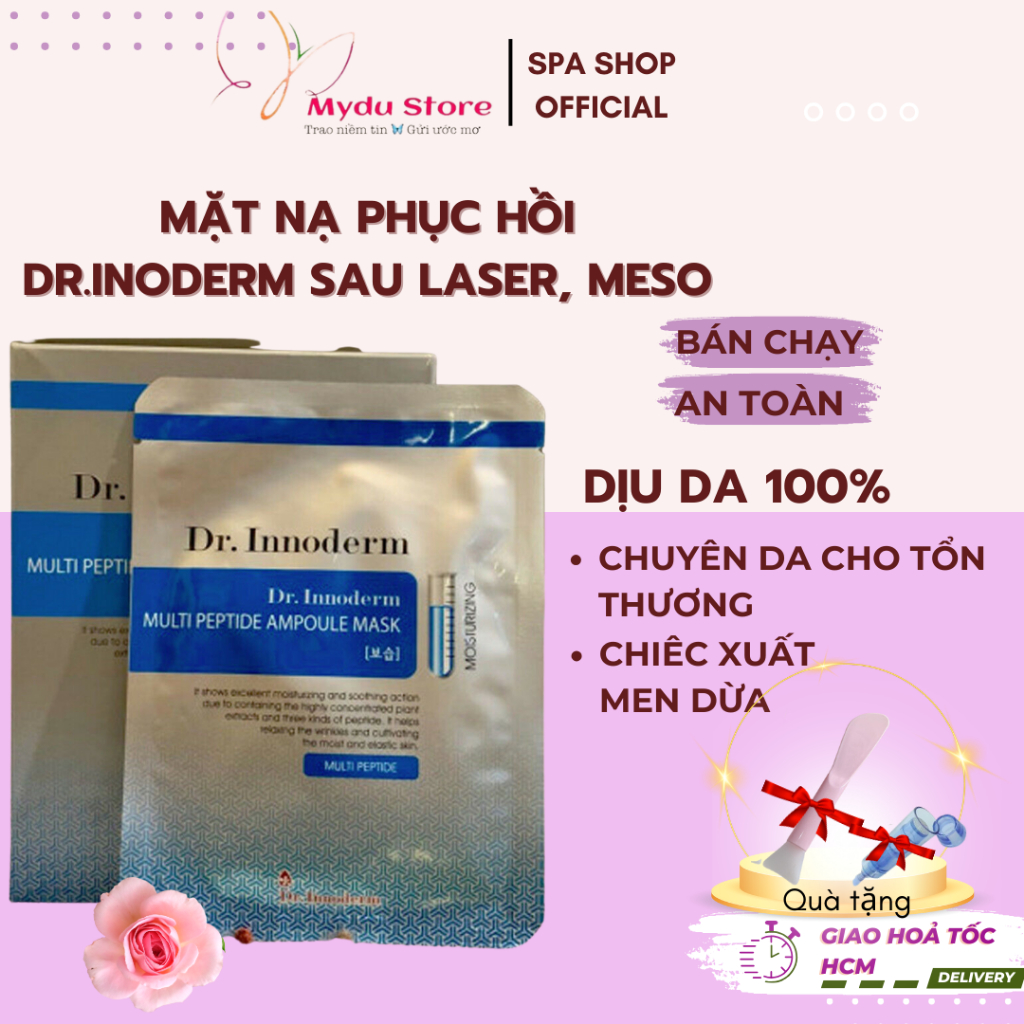 Mặt Nạ Lạnh Tế Bào Gốc Dịu Da Dr.Innoderm dùng sau nặn mụn / lăn kim ...