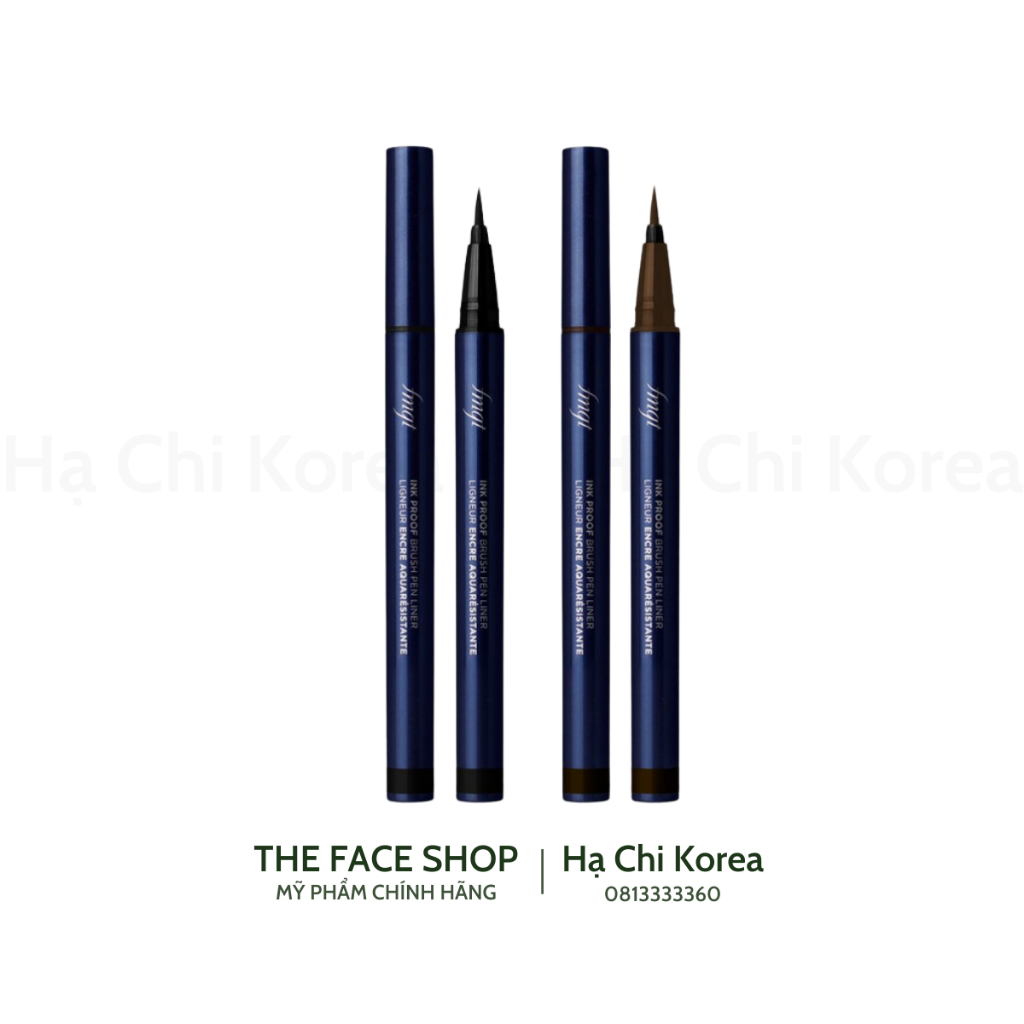 Bút kẻ viền mí siêu lâu trôi Ink Proof Brush Pen Liner fmgt The Face ...