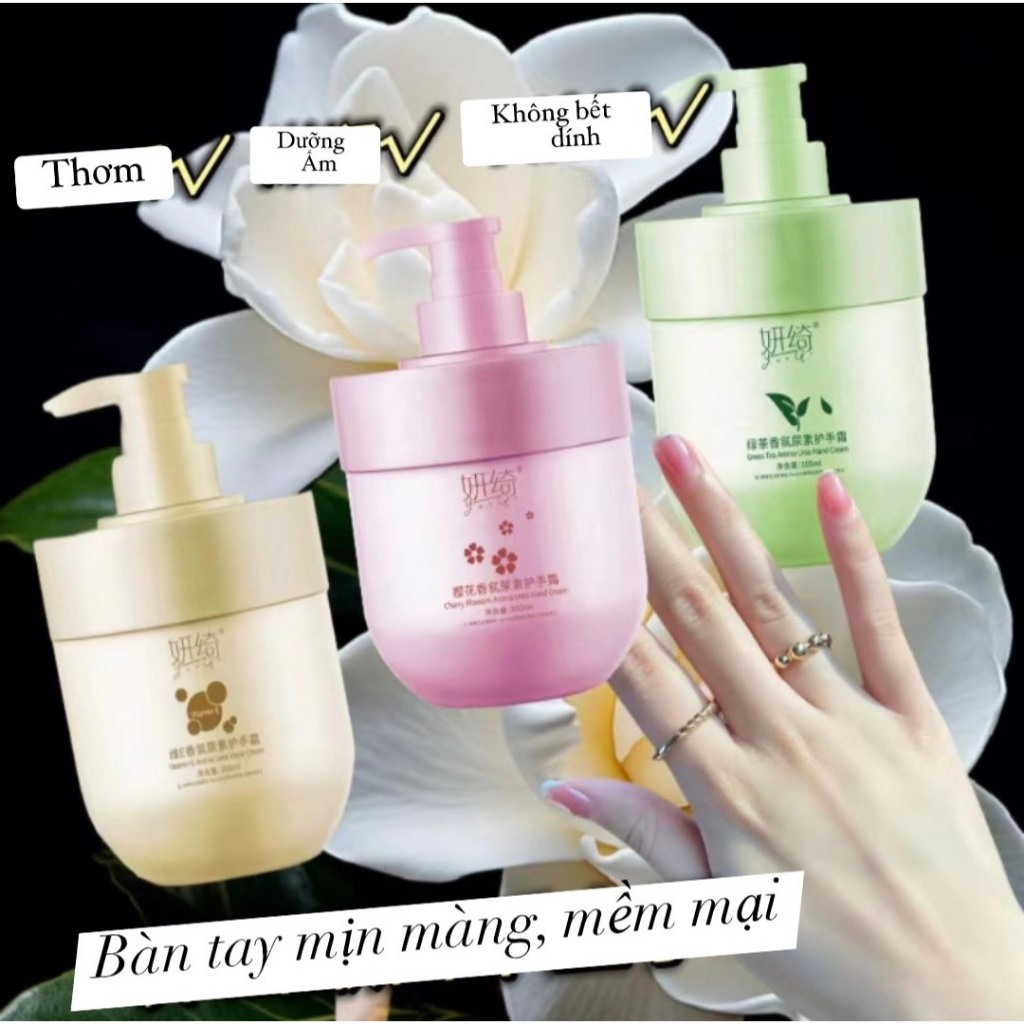 Kem Dưỡng Da Tay Và Dưỡng Ẩm Mịn Màng Tay, Dưỡng Trắng Thơm Dịu Nhẹ Dành Cho Mùa Thu Đông