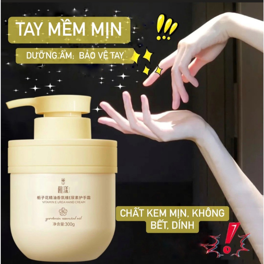 Kem Dưỡng Da Tay Và Dưỡng Ẩm Mịn Màng Tay, Dưỡng Trắng Thơm Dịu Nhẹ Dành Cho Mùa Thu Đông