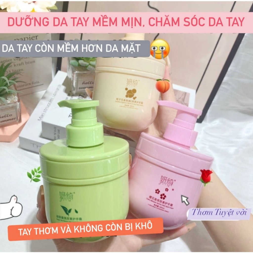 Kem Dưỡng Da Tay Và Dưỡng Ẩm Mịn Màng Tay, Dưỡng Trắng Thơm Dịu Nhẹ Dành Cho Mùa Thu Đông