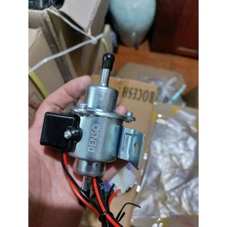 Bơm dầu, bơm xăng DENSO EP-500. Mô tơ bơm xăng, dầu ô tô, máy móc công trình điện 12v và 24v